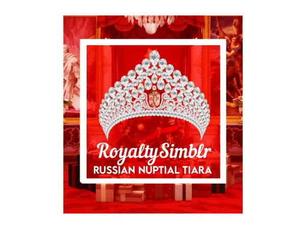 Alpha Russian Nuptial Tiara December 6th Gift - The Sims 4 Custom Content