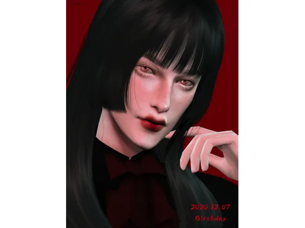 Alpha My birthday 2020 y by Katrina - The Sims 4 Custom Content