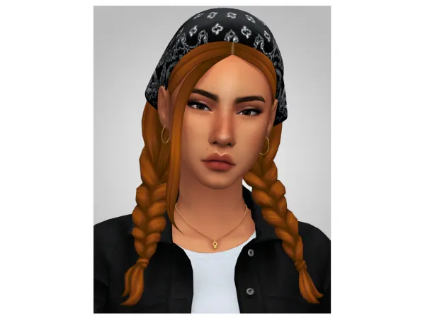 Maxis Match Jessica Hair The Simmer by Aladdin - The Sims 4 Custom Content