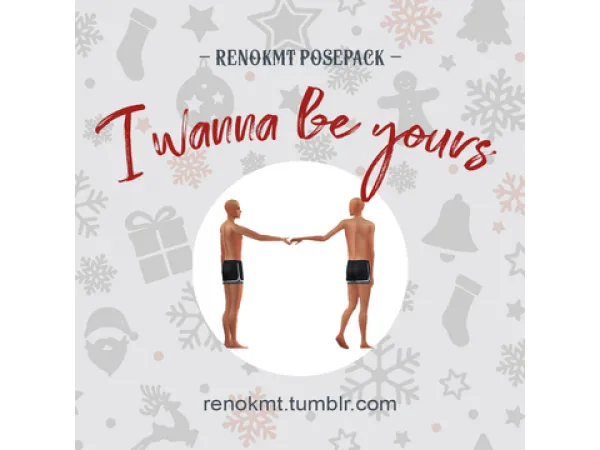 [RenOKMT] - I wanna be yours Posepack by Ren Okamoto
