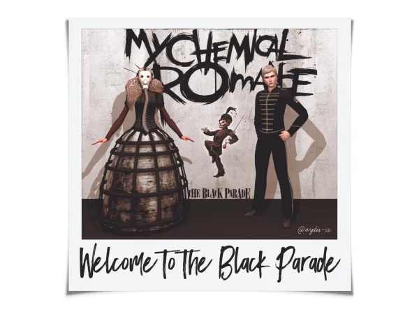 Mix Welcome to the Black Parade Collection - The Sims 4 Custom Content