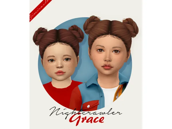 Alpha Nightcrawler Grace - The Sims 4 Custom Content