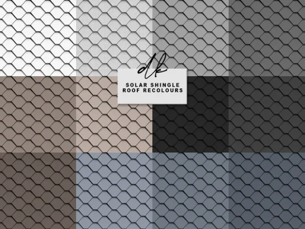 Maxis Match Solar Shingle Roof Recolours Sims by DK - The Sims 4 Custom Content