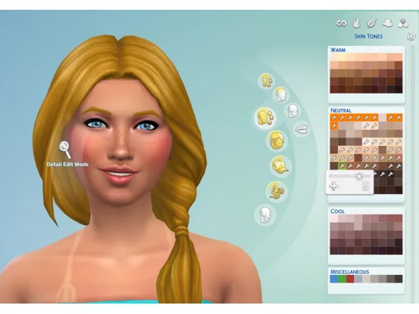 Maxis Match Skin Converter V2 enable skintones in CAS by CmarNYC - The Sims 4 Custom Content