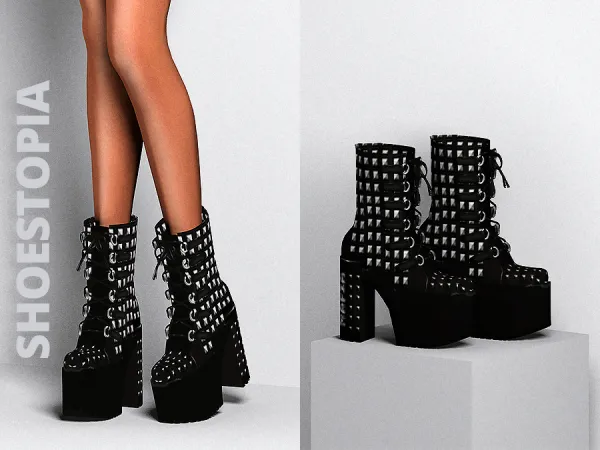 Alpha shoestopia glow shoes - The Sims 4 Custom Content