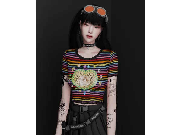 Mix [SIMS4] 04_ts4_HQ Levanter Tattoos - The Sims 4 Custom Content