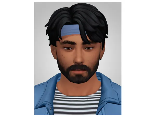 Maxis Match Lloyd Hair The Simmer by simsfinds - The Sims 4 Custom Content