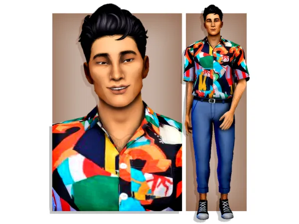 Maxis Match Advent Calendar Day 15 Noah Prim - The Sims 4 Custom Content