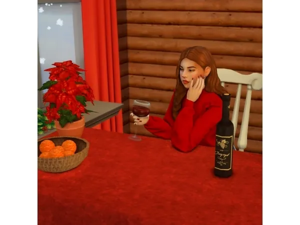 Maxis Match ALONE ON CHRISTMAS POSE PACK - The Sims 4 Custom Content