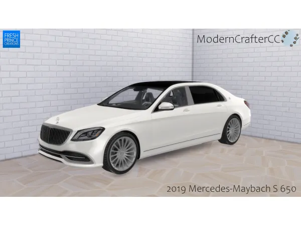 Maxis Match 2019 Mercedes Maybach S 650 - The Sims 4 Custom Content