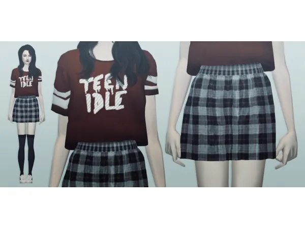 Separate clothes neillan by e - The Sims 2 Custom Content