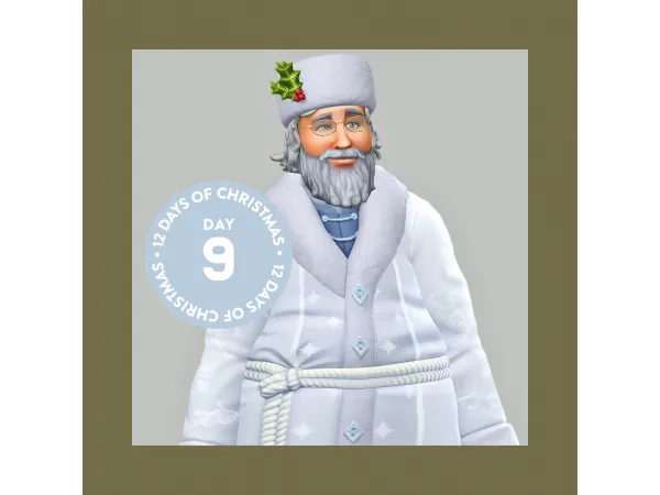 Maxis Match Father Winter - The Sims 4 Custom Content