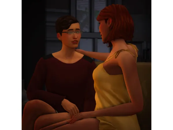 Alpha I Forgive You Pose Pack by Bored Sims - The Sims 4 Custom Content