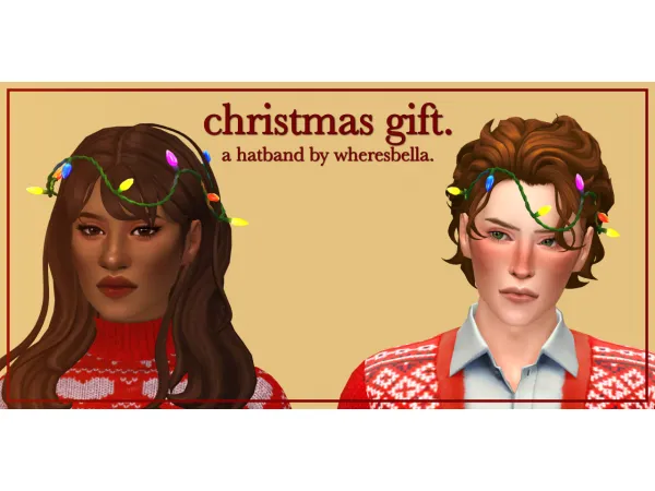 Maxis Match a glowing headband by wheresbella - The Sims 4 Custom Content