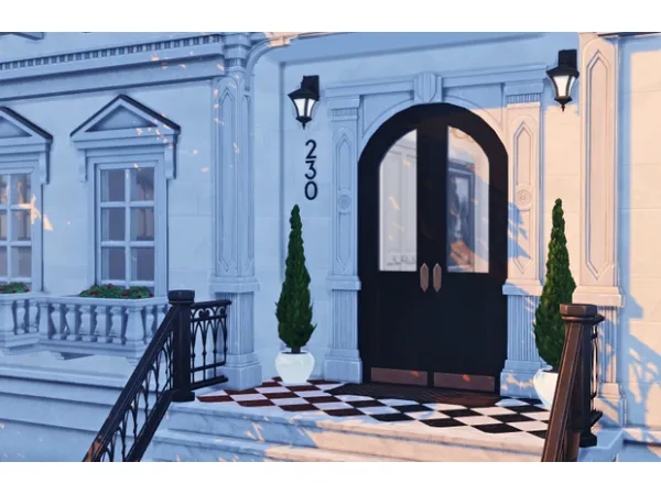Maxis Match Discover University Recolor Doors by Sooky88 - The Sims 4 Custom Content