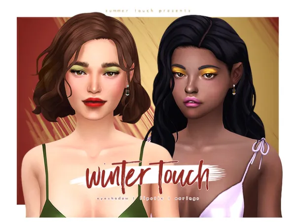 Maxis Match Winter Touch by IsJao - The Sims 4 Custom Content