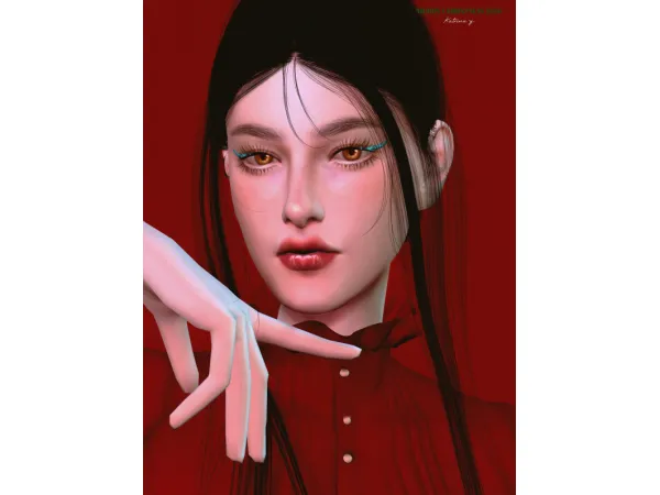 Alpha 2020 Christmas set y by Katrina - The Sims 4 Custom Content