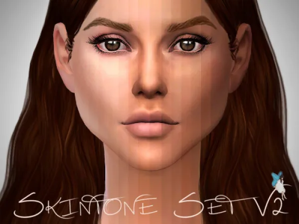 Alpha Updates Ms Blue Skintones V2 V3 by simsfinds - The Sims 4 Custom Content