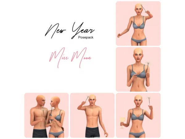Mix New Year - The Sims 4 Custom Content