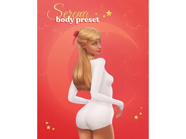 Maxis Match Serena body preset by Miiko - The Sims 4 Custom Content