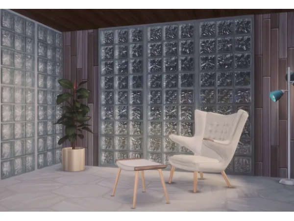 Alpha Glassblock Windows by pocci - The Sims 4 Custom Content