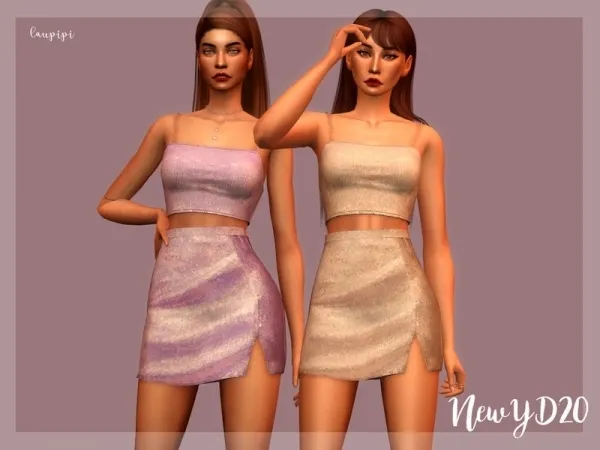 Maxis Match laupipi's New Year Set - The Sims 4 Custom Content