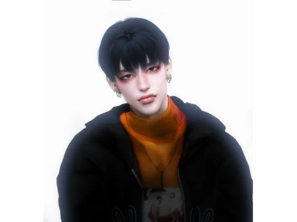 Alpha [심즈4 헤어] Pavlova hair by SNOOPY - The Sims 4 Custom Content