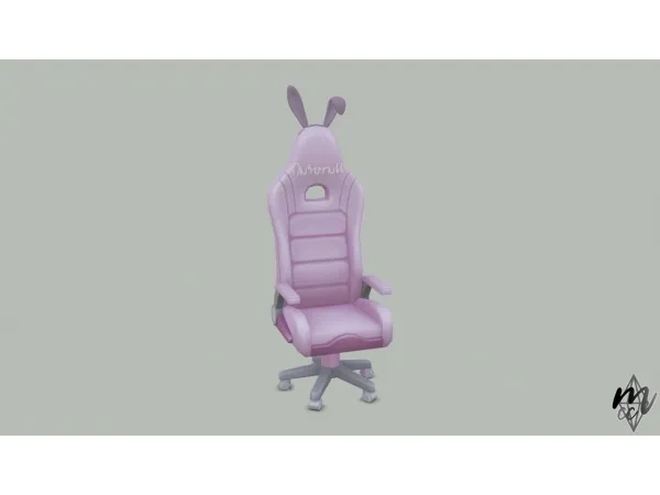 Bunny Gaming Chair - The Sims 3 Custom Content