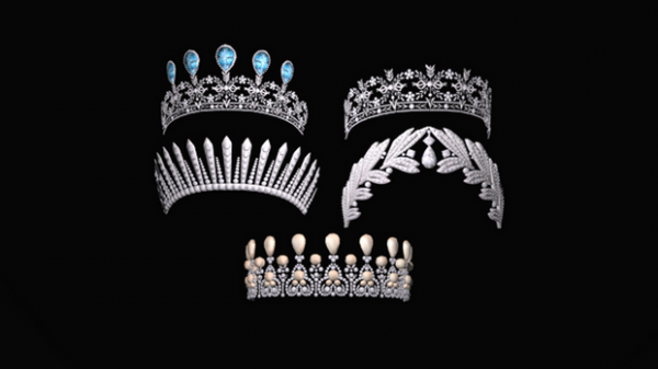 Alpha 1k Tiara Set by simsfinds - The Sims 4 Custom Content