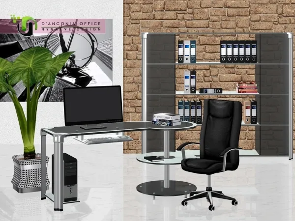 Alpha dAnconia Office - The Sims 4 Custom Content