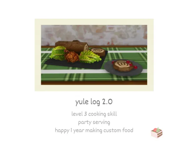 🎄 yule log 2.0 🎄 by Littlbowbub