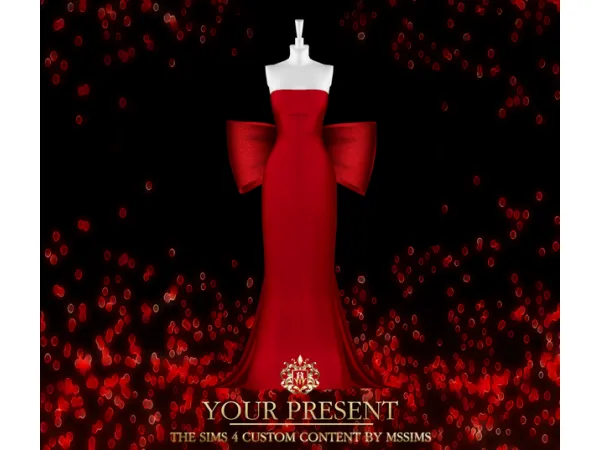 Alpha YOUR PRESENT by MSSIMS4 - The Sims 4 custom content