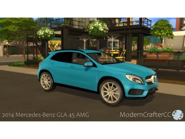 Maxis Match 2014 Mercedes Benz GLA 45 AMG - The Sims 4 Custom Content