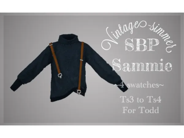 Maxis Match SBP Sammie - The Sims 4 Custom Content