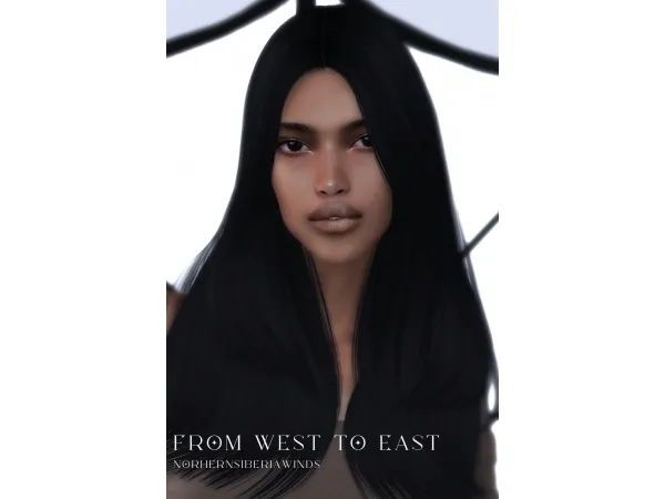 Alpha FROM WEST TO EAST COLLECTION by northernsiberiawinds - The Sims 4 Custom Content
