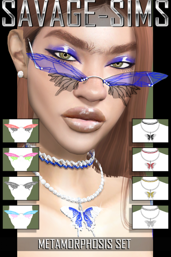 Alpha METAMORPHOSIS SET SIMS by simsfinds - The Sims 4 Custom Content
