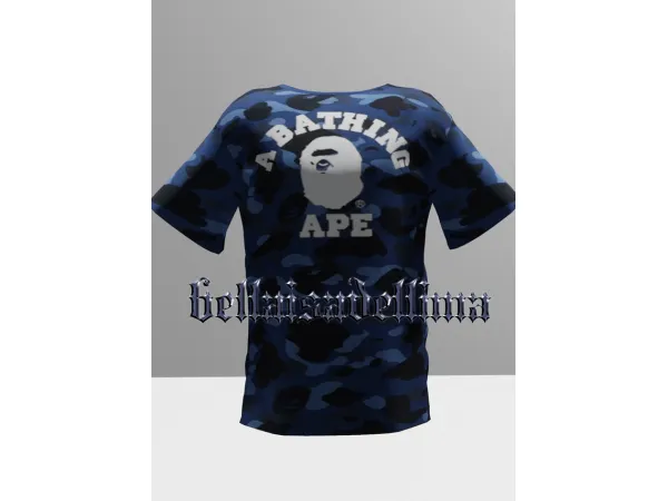 Alpha DESIGNER SHIRT MANIA by bellaisadellima - The Sims 4 Custom Content