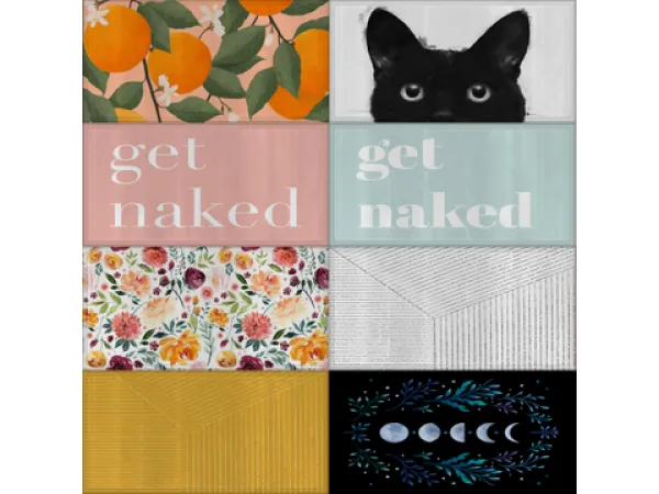 Maxis Match Bath Mats by Sooky88 - The Sims 4 Custom Content