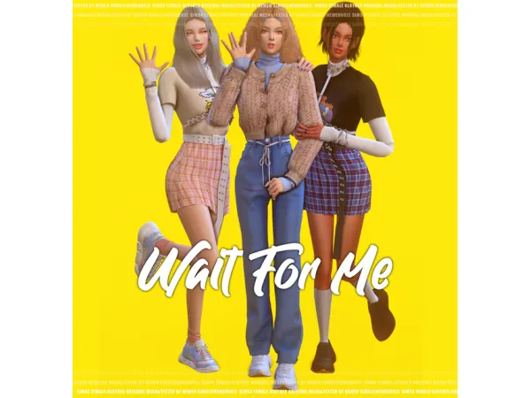 Alpha Wait for me [뉴엔] by new_en092 - The Sims 4 Custom Content