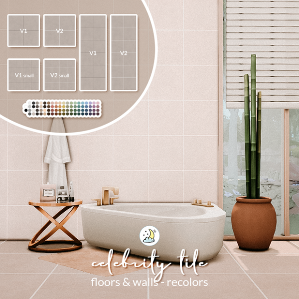 Maxis Match Celebrity Tile by simsfinds - The Sims 4 Custom Content