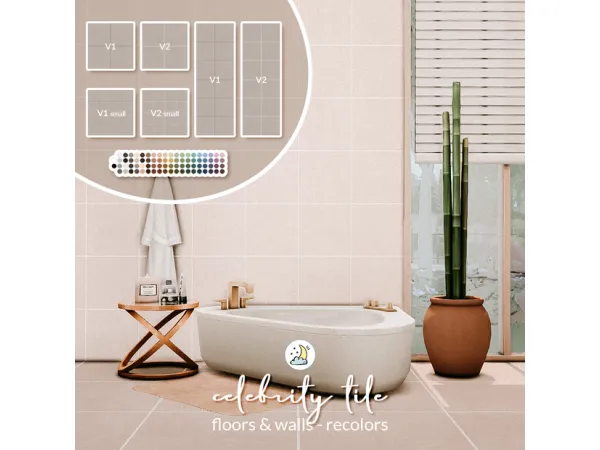 Maxis Match Celebrity Tile by LunaSims - The Sims 4 Custom Content