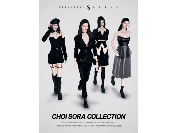 [Guell] Choi Sora Collection Solo & Group poses