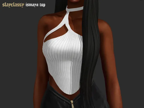 Alpha SC123 Ismaya Top - The Sims 4 Custom Content