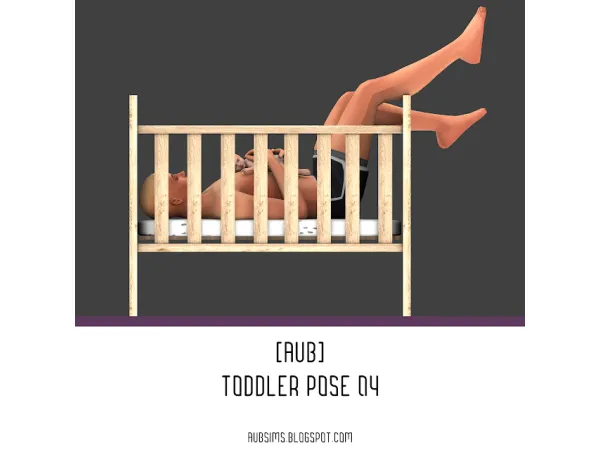Mix [AuB] Toddler Pose 04 - The Sims 4 Custom Content