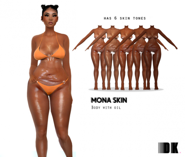 Alpha Mona Skin by simsfinds - The Sims 4 Custom Content