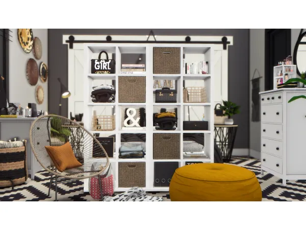 Mix The Space Saving Studio Apartment - The Sims 4 Custom Content
