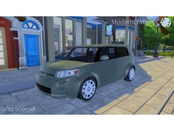 Maxis Match 2012 Scion xB - The Sims 4 Custom Content