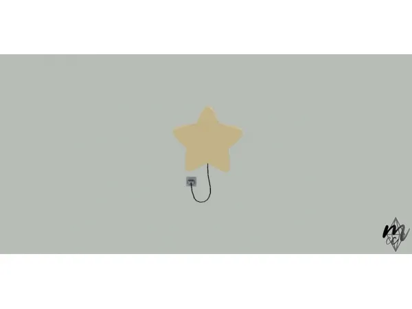 Martassimsbook 4to3 LeoSims Star Wall Lamp by simsfinds - The Sims 3 Custom Content