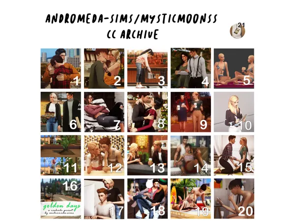 Maxis Match andromeda simsmysticmoonss archive - The Sims 4 Custom Content