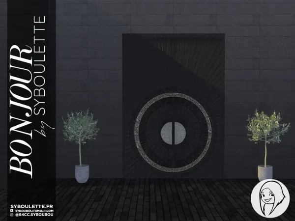 Alpha Bonjour set - The Sims 4 Custom Content
